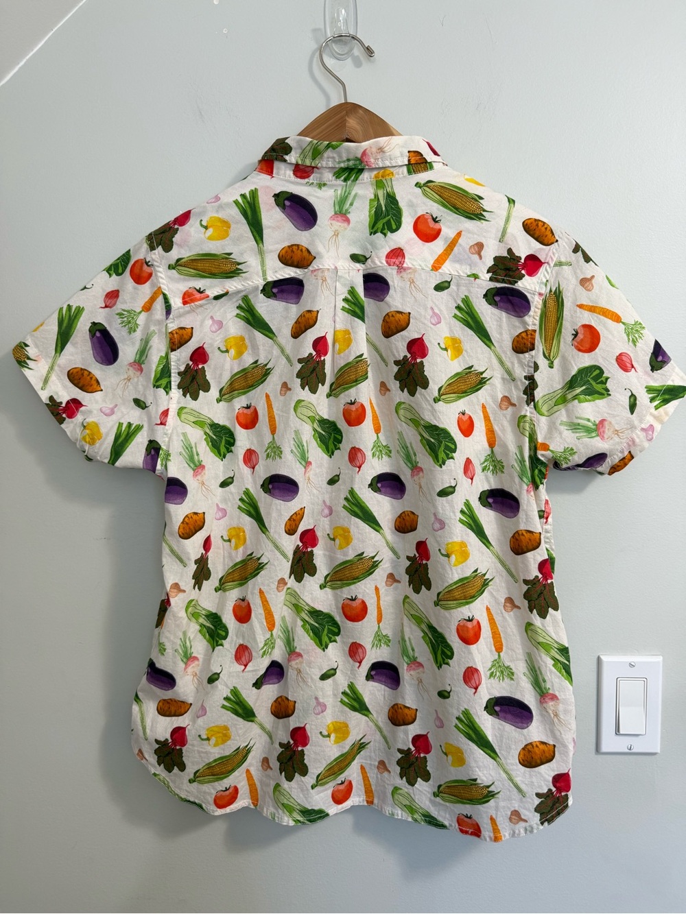 Kavu Girl Party Short Sleeve Shirt Veggie Lover Women’s - Picture 4 of 13